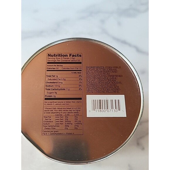 Brock Fruit & Cream Happy Holidays Tin - Picture 5 of 10